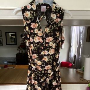 Women’s Flowered Dress.